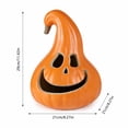 thumbnail image 4 of Mskk Glowing Pumpkin Light Halloween Decoration, Light-up LED Pumpkin Ornament for Tabletop, Indoor Decoration for Halloween Home Party, 4 of 8
