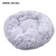 thumbnail image 1 of Cómoda cama redonda de felpa para mascotas para perros, gatos, piel suave, rosquilla, antidesli Romacci Cama de tela, 1 of 7