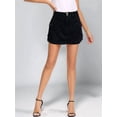 thumbnail image 4 of Jaimenalin Women'S Y2K Denim Cargo Skort - High Waisted Mini Skirt Shorts with Multifunctional Pockets, 4 of 8