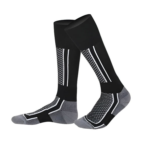 TELOLY Waterproof Long Warm Breathable Ski Socks Thicken Winter Sports Child