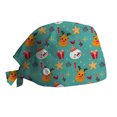 thumbnail image 2 of Multicolor with Button and Sweatband Adjustable Nurse Working Hat Polyester Supersoft Lining, Lightweight, Breathable, No-Slip One Size, 2 of 4