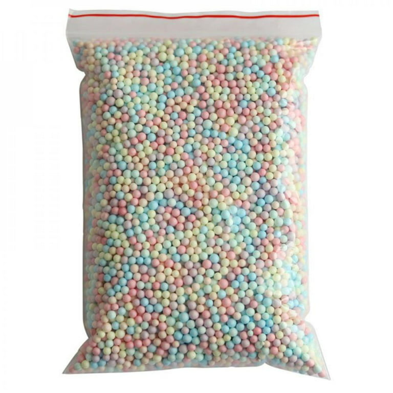 15000pcs Bright Colours Foam Beads Colorful Polystyrene Foam Balls Styrofoam  Filler Foam Slime Mini Beads Balls Crafts DIY Decor - AliExpress