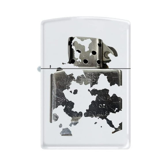 Zippo Lighter - Personalized Customize Message Engrave on Backside for Zippo Brand Design Logo Lighter (Zippo Insert #Z5484)