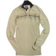 thumbnail image 1 of American Rag suéter de punto con cremallera de 1/4 para hombre, beige, mediano American Rag  Tejer, 1 of 1