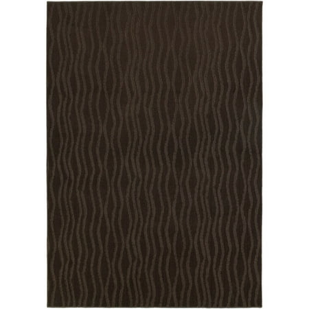 Waves Rug, Brown