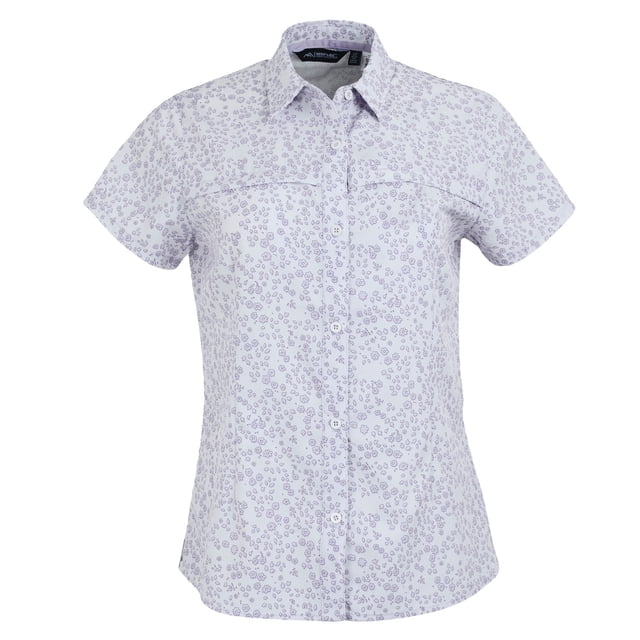 Regatta Chemise à Manches Courtes Pliable Florale de Voyage pour Femmes