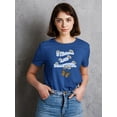 thumbnail image 2 of Strong And Beautiful Quote Shaped T-Shirt Women -Image by Shutterstock, Female Medium, 2 of 4