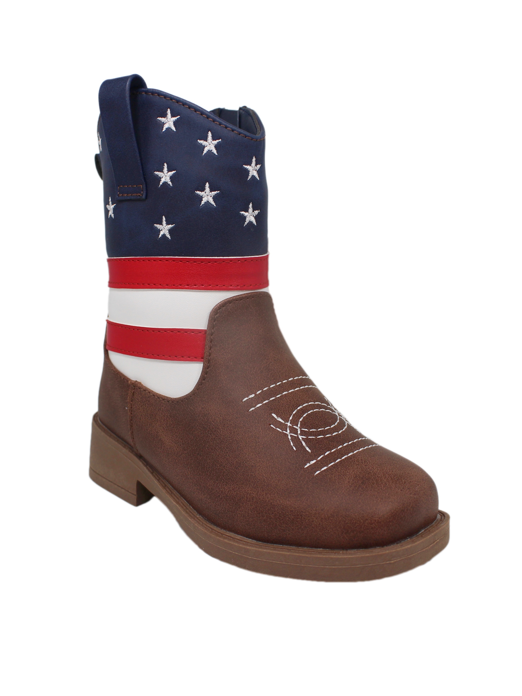 Pawz Little and Big Boys Cowboy Western Boots