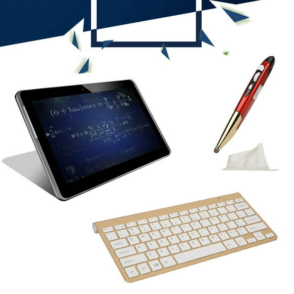 Keyboard Pen Mouse Kit, Adjustable DPI Portable Wireless Keyboard Mouse, ABS Desktop Smart TV For Notebook