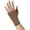 Cocoa, variant on Sigvaris Specialty 561 Secure 15-20 mmHg Lymphedema Compression Gauntlet Cocoa Large
