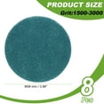 thumbnail image 2 of Power Scrub Pads, Scrubbing Pads 1500 Grits - 8 Pcs & 4 Inch & Blue, 2 of 7