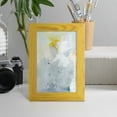 thumbnail image 5 of Canary and Sky II - Framed Print w/glass - Sunflower Yellow, 5 of 8