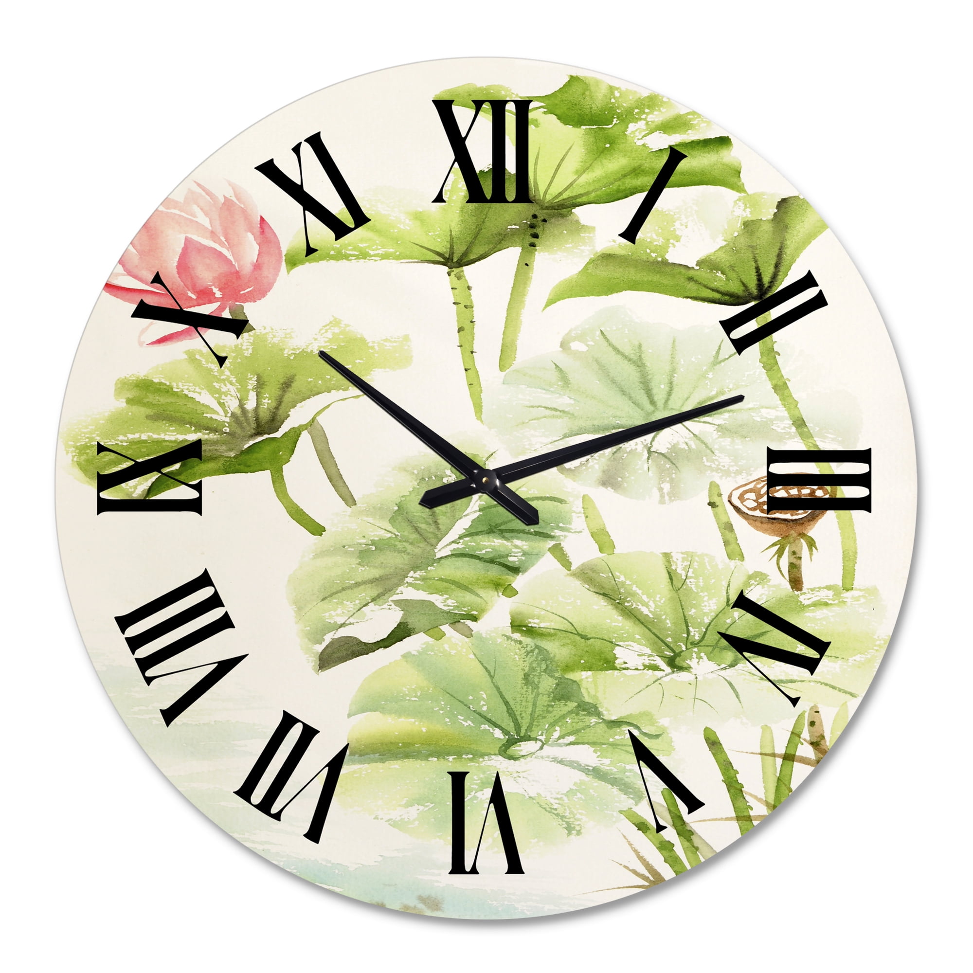 Designart 1 in Quartz Traditional Wall Clock