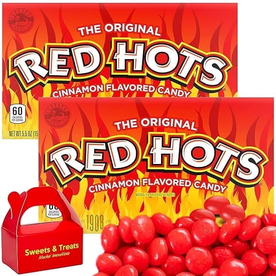 Two pack Red-hot cinnamon 5.5oz