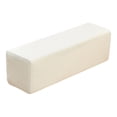 thumbnail image 4 of Cojín reposabrazos para sofá con funda lavable, soporte de codo para cabecero de esponja Beige Blanco, 4 of 9