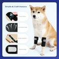 thumbnail image 3 of Orthèse de Jambe avant pour Chien avec Bandes de Compression, Soutien Carpien Respirant pour Jambe de Chien avec Bande Réfléchissante, Manchon d'Enveloppement de Jambe avant Canine pour Blessures, 3 of 7