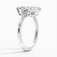 thumbnail image 2 of Dash Jewel 1.9 Ct Marquise Cut Diamond Rings - 14K White Gold Over Rings - Engagement Wedding Prong Setting Ring for Women's - White Diamond Jewelry for Birthday Gifts - Christmas Gifts for Her, 2 of 6