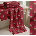 thumbnail image 6 of Soimoi Brown Cotton Voile Fabric Strawberry Fruits Printed Craft Fabric by the Yard 56 Inch Wide, 6 of 7