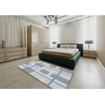 thumbnail image 5 of Ahgly Company Machine Washable Indoor Rectangle Transitional Platinum Gray Area Rugs, 4' x 6', 5 of 7