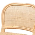 thumbnail image 5 of Baxton Studio Adrena Modern Bohemian Natural Brown Rattan Counter Stool, 5 of 10