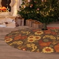 thumbnail image 6 of Rateoe Chicken And Rooster Print Christmas Tree Skirt 48" for Xmas Holiday New Year Party Circle Tree Mat Ornaments Decoration, 6 of 7