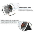 thumbnail image 3 of Shark Fin Antenna Cover for Car, Automotive Top Roof Aerials AM/FM Radio Signal Base, Vehicle Shark Fin Shape Cover with Adhesive Tape, Car Accessories Universal for Most Sedan, SUV, Van, 3 of 7