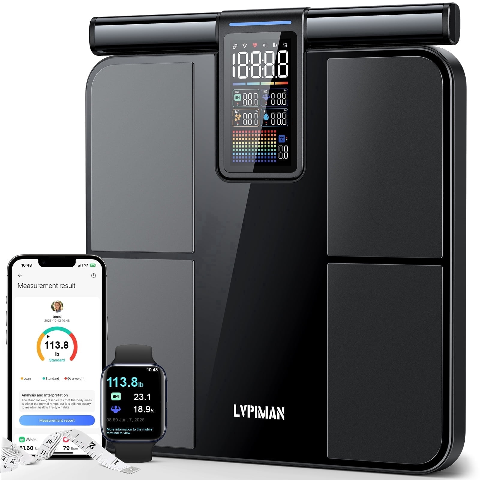 InBody, InBody Dial H20N Full Body Composition Scale, Bluetooth