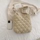 thumbnail image 1 of Bolsa tipo cubo para mujer, de pana a la moda, de gran capacidad, para oficina, escuela (beige) Ehuebsd Para Estrenar, 1 of 9