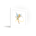 thumbnail image 3 of Gallery Pops Disney 100th Anniversary - Sketch Tinker Bell Wall Art, White Framed Version, 12" x 12", 3 of 5