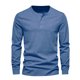thumbnail image 5 of pstuiky Camisas casuales de manga larga para hombre, Sudadera con capucha para hombre, color liso, para correr al aire libre, manga larga, cuello redondo, para hacer ejercicio top de hombre xxl, 5 of 5
