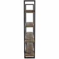 thumbnail image 5 of Diamond Sofa 4-Tier Shelf Unit in Rustic Oak Finish, 5 of 10