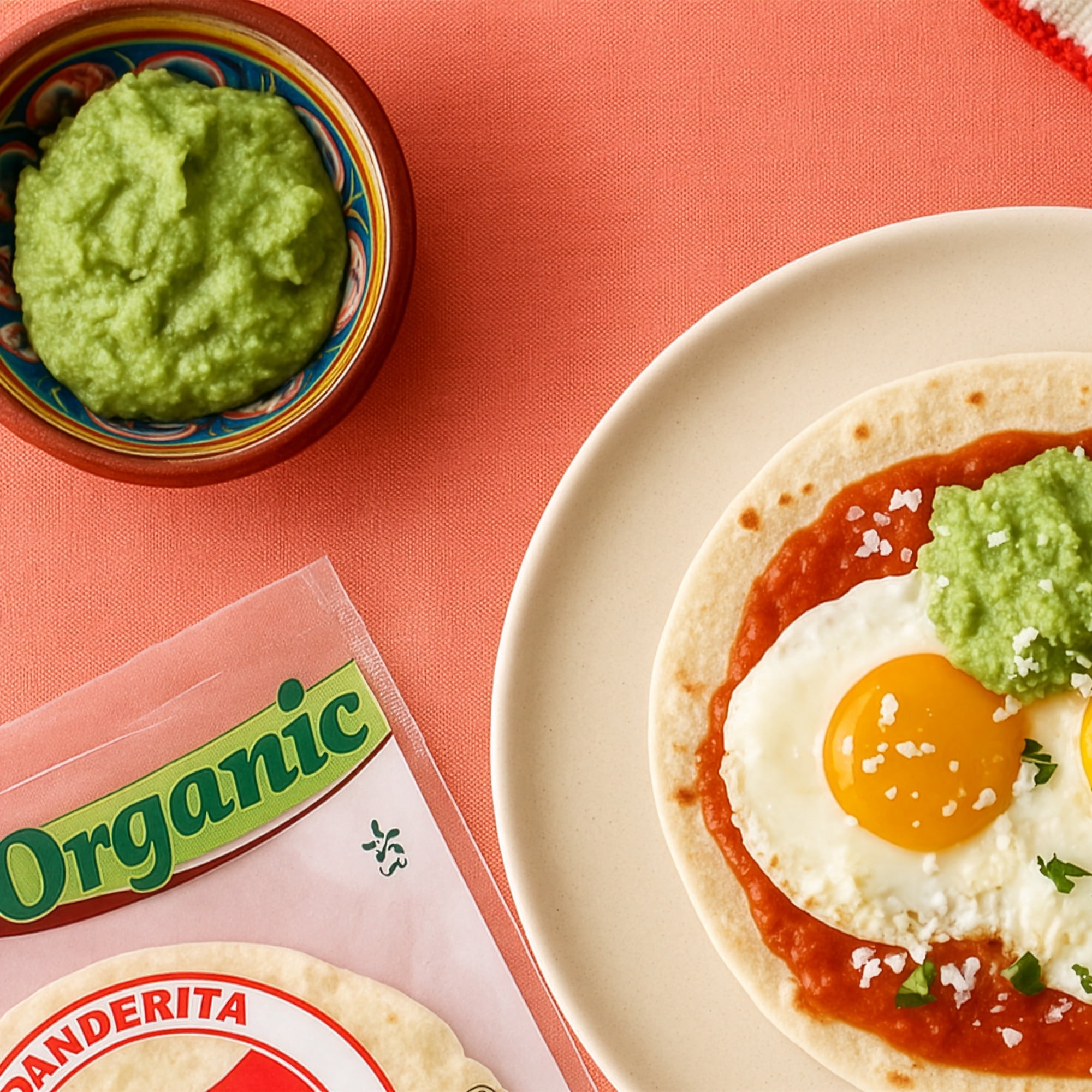 La Banderita Organic 8 Inch Flour Tortillas 6 Count