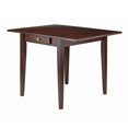 thumbnail image 1 of Winsome Hamilton Double Drop Leaf Dining Table, Walnut - 94141, 1 of 5