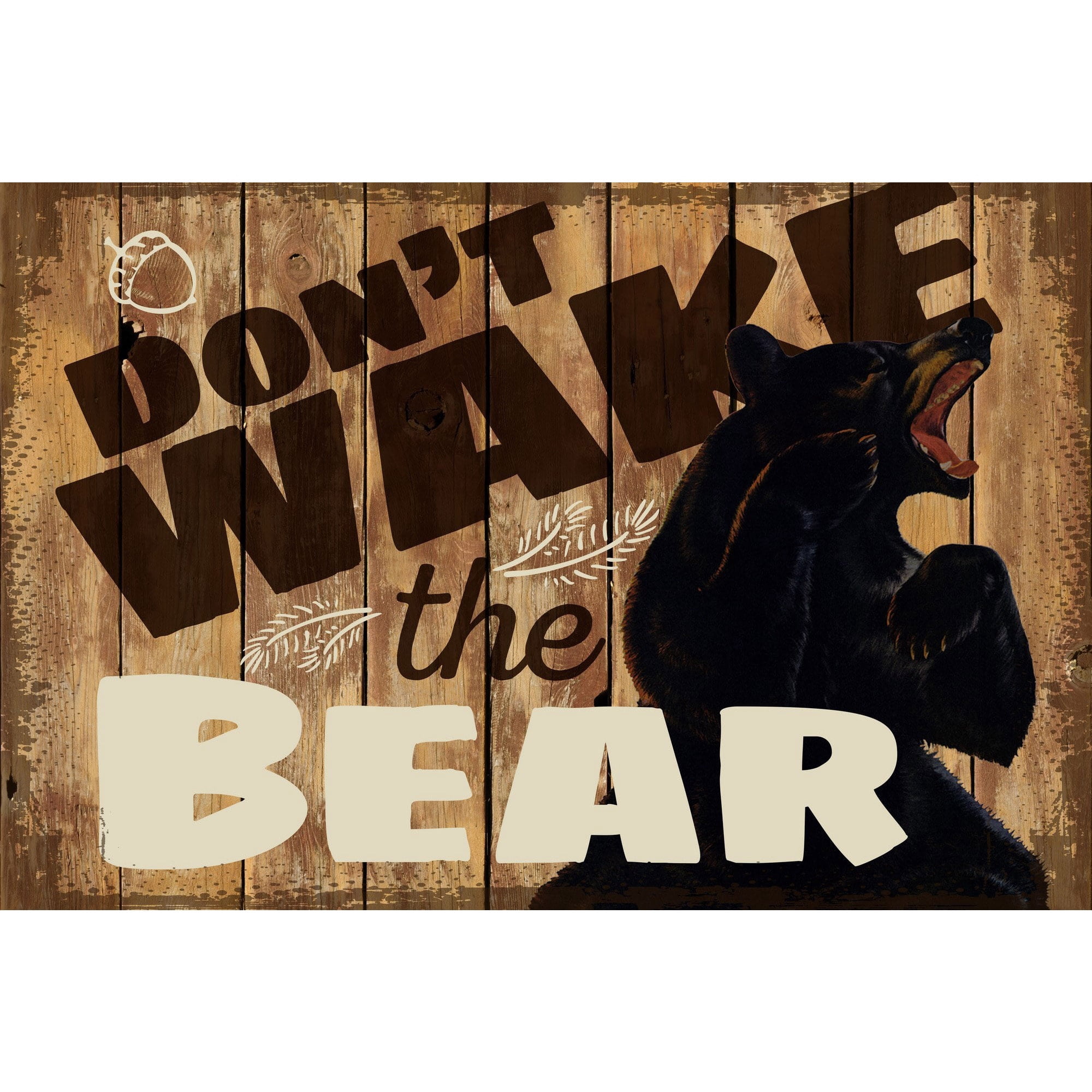 Marmont Hill "Dont Wake 2" Painting Print on Wrapped Canvas