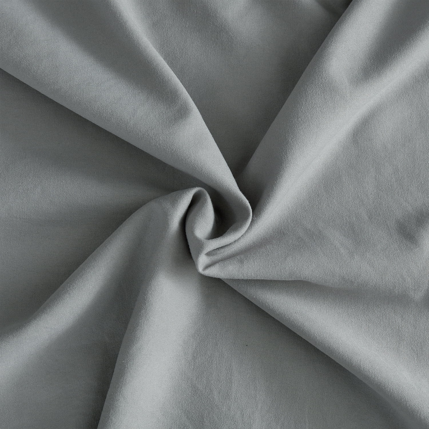 JML Luxury 2 Piece Duvet Cover and Sham Set - Premium Ultra-Soft - Easy Care, Wrinkle Resistant (Twin,Grey)
