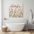 thumbnail image 3 of Pastoral Botanical Wall Art Painting on Canvas, Vintage Fall Wheat Rustic Botanical Canvas Art Home Prints Wall Art Framed Modern Artwork for Living Room Bedroom Wall Decor 20x20in, 3 of 9