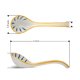 thumbnail image 4 of 12X Ceramics Soup Spoons Set of Japanese Soup Spoon Long Handle Soup Spoons for Pho Ramen Noodles Wonton Dumpling Rice, 4 of 5