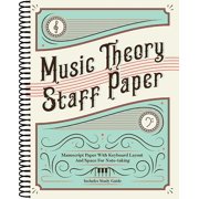 MALIA JADE ROBERSON Music Theory Staff Paper: Manuscript Paper with Keyboard Layout and Space for Note-Taking (Other)