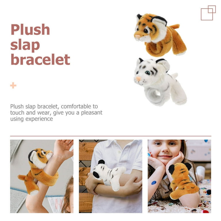 Stuffed Animal Slap Bracelets Adorable Slap Bracelet Animal Slap