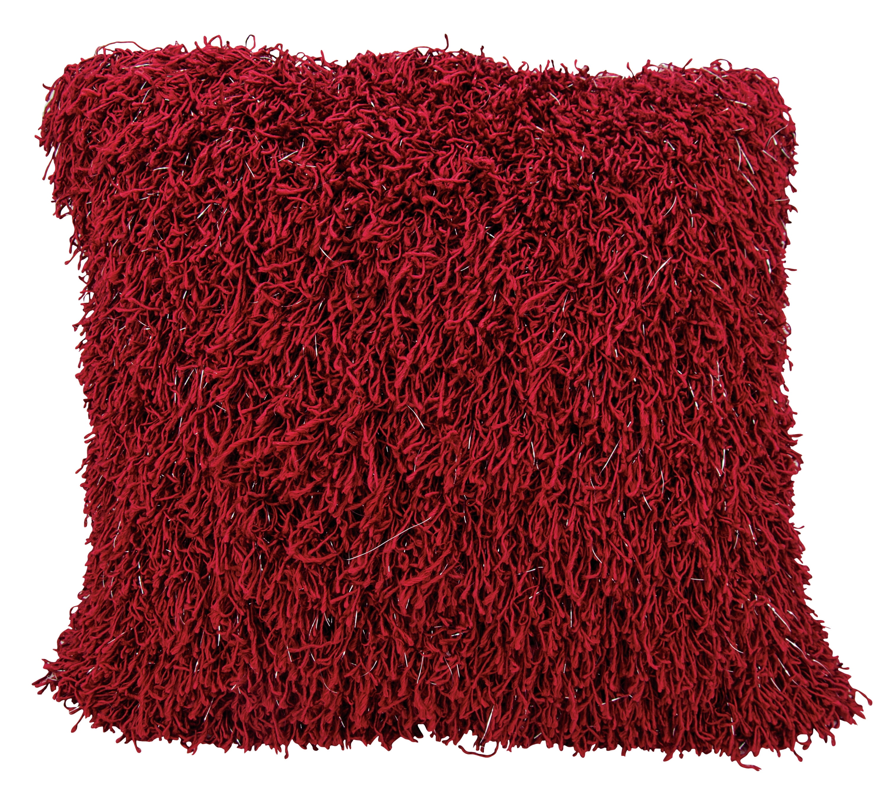 Nourison Shag Red Decorative Throw Pillow 20X20 Walmart Com   69fe7ce6 1338 4c05 Ba59 06a270c2ebe6 2.6b712ff76fc97e24f1645266454106d5 