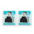 thumbnail image 2 of 2Pcs RJ45 Male Plug to 8 Pin AV Screw Terminal Block Adapter CCTV Converter Connector Easy to Install, Great for CCTV Camera, Suitable for Equipment with RJ 45 Video Ports, Easy, 2 of 7