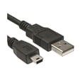 thumbnail image 2 of Simyoung 2' USB A Male to Mini USB B Male Cable, Black, 2 of 3