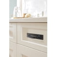 thumbnail image 2 of Amerock Maymont 3 inch (76mm) Center-to-Center Rectangle Oil-Rubbed Bronze Cabinet Pull Backplate, 2 of 7