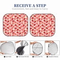 thumbnail image 6 of Gukieu Cute Strawberry Print Car Windshield Sun Visor, Foldable Anti-UV Car Sun Visor Suitable for Vans, Trucks Car Accessories-Large, 6 of 6