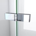 thumbnail image 4 of DreamLine SD-363472Q-01 Aqua-Q Fold 33 1/2 in. W x 72 in. H Frameless Bi-Fold Shower Door in Chrome, 4 of 6