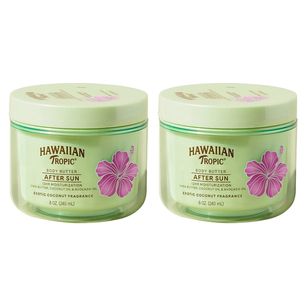 Manteca Corporal Hawaiian Tropic After Sun 240 ml Pack Doble