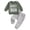 v#90Green223, variant on Baby Boys Clothes Sets Letter Printed Comfortable Long Sleeve Crew Neck Sweatshirt And Pants Combo For Kids Everyday Casual Wear Outdoor Activities And Parties Sweet Outfit,Green,3-6 Months