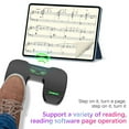 thumbnail image 4 of Wireless Page Turner Pedal Portable Music Page Turner for Tablets Smartphones BT Foot Page Turner Rechargeable with Anti-Skid Pad Lightweight Multimedia Remote Control Devices, 4 of 6