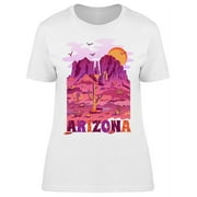 Arizona Landscape T-Shirt Women -Image by Shutterstock, Female 3X-Large