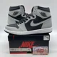 thumbnail image 1 of Size 10 - Jo r-dan 1 Retro OG High Shadow 2.0 White Black Leather (555088-035), 1 of 6